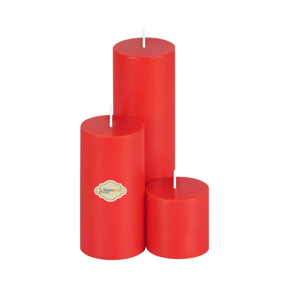 Sweet Red 3 Lü Set Mum - Görsel 2