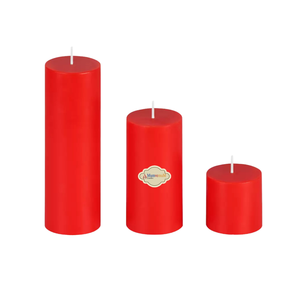Sweet Red 3 Lü Set Mum - Görsel 3