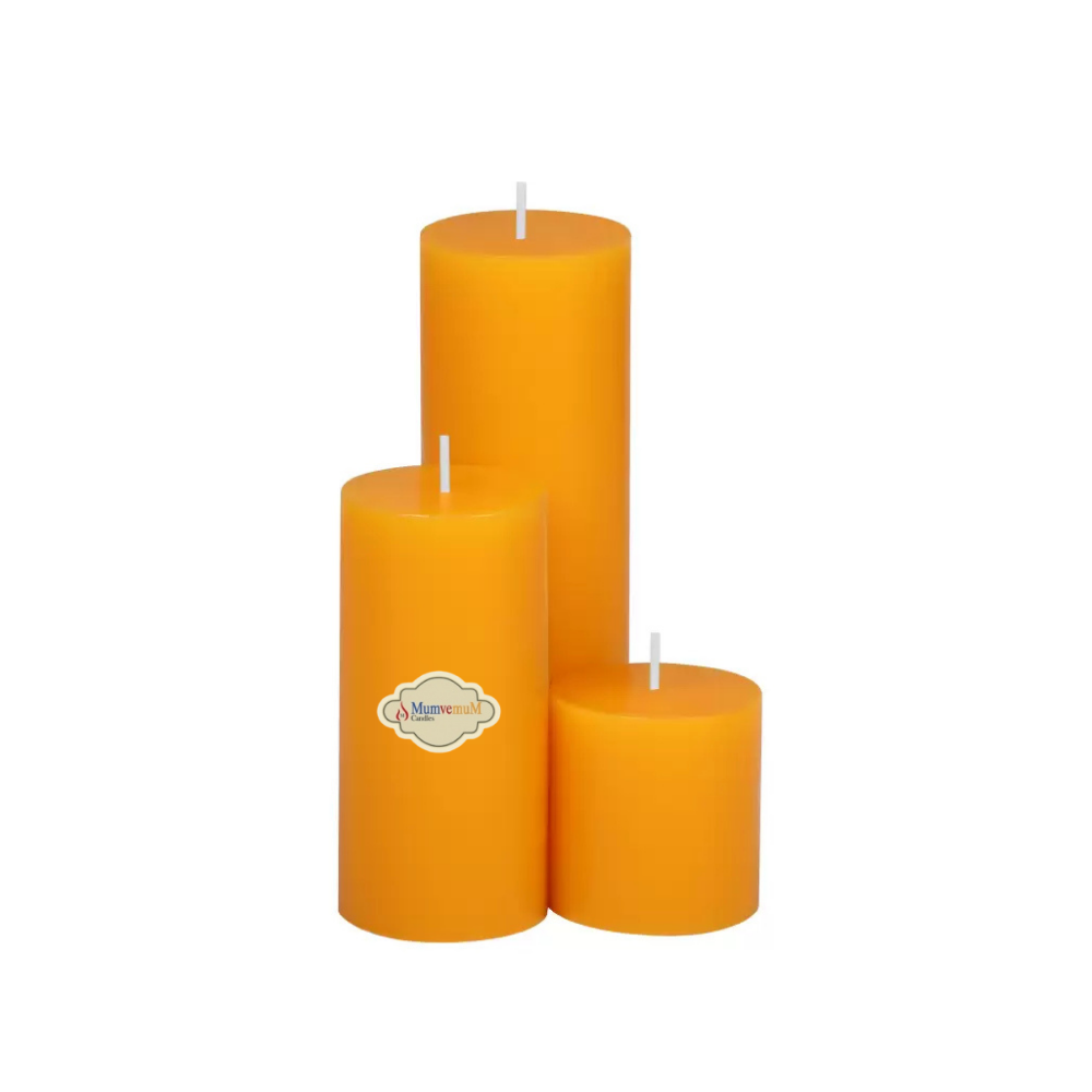 Sweet Yellow 3 Lü Set Mum - Görsel 2