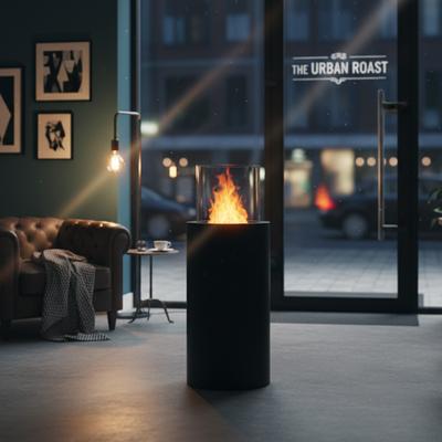 Torch Bio Ethanol Şömine + 1 LT Yakıt 