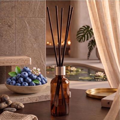 Yaban Mersini Kokulu Çubuklu Oda Kokusu - Amber Şişe 50 ml