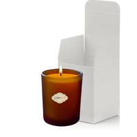 Kahve Kokulu Amber  Buzlu Bardak Mum İçi %100 Soya Mum 405
