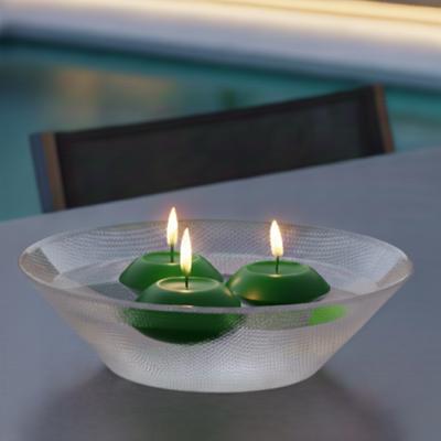 Yeşil Suda Yüzen Mumlar 12'li Paket – 5 cm Çap