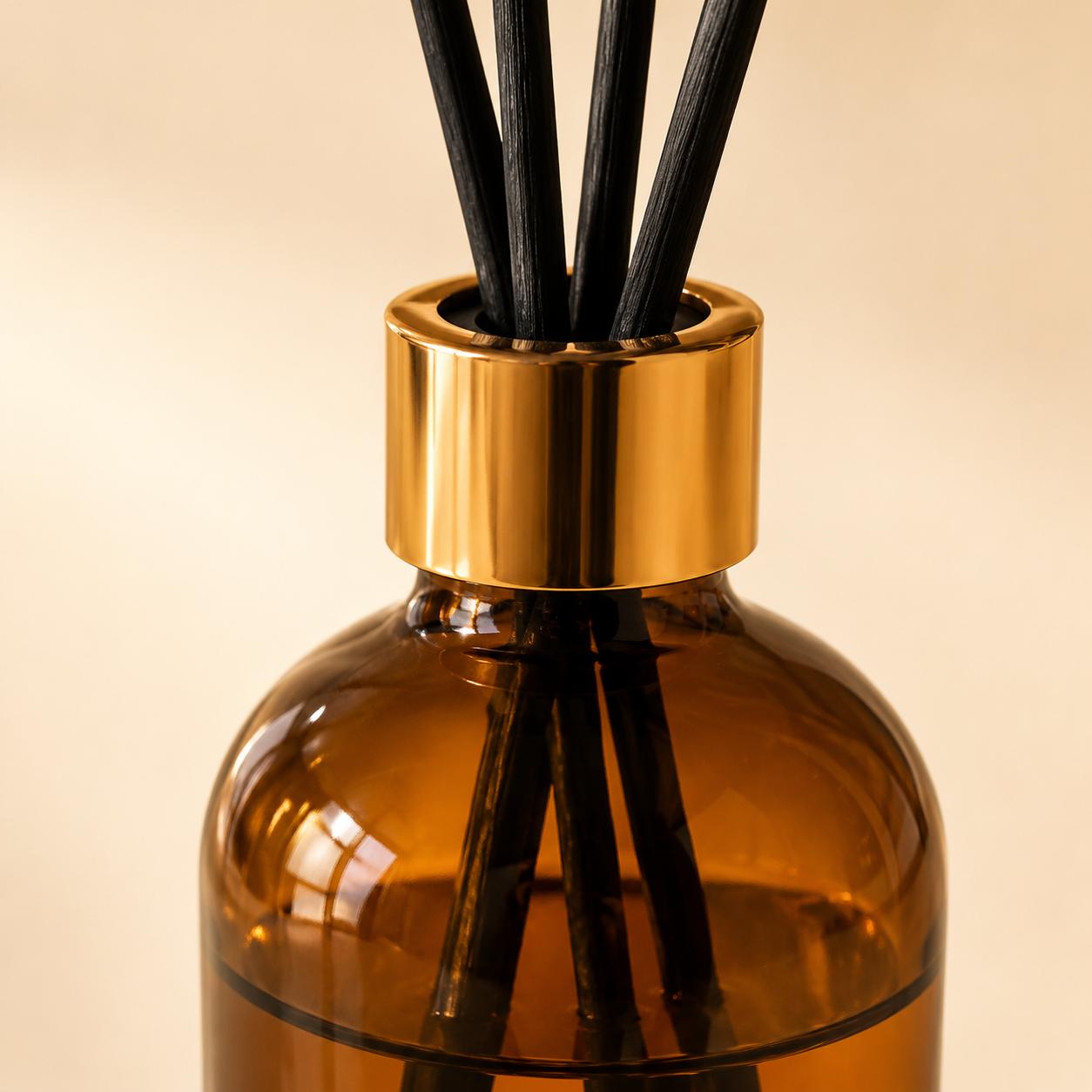 Zencefil Çubuklu Oda Kokusu - Amber Şişe 100 ml